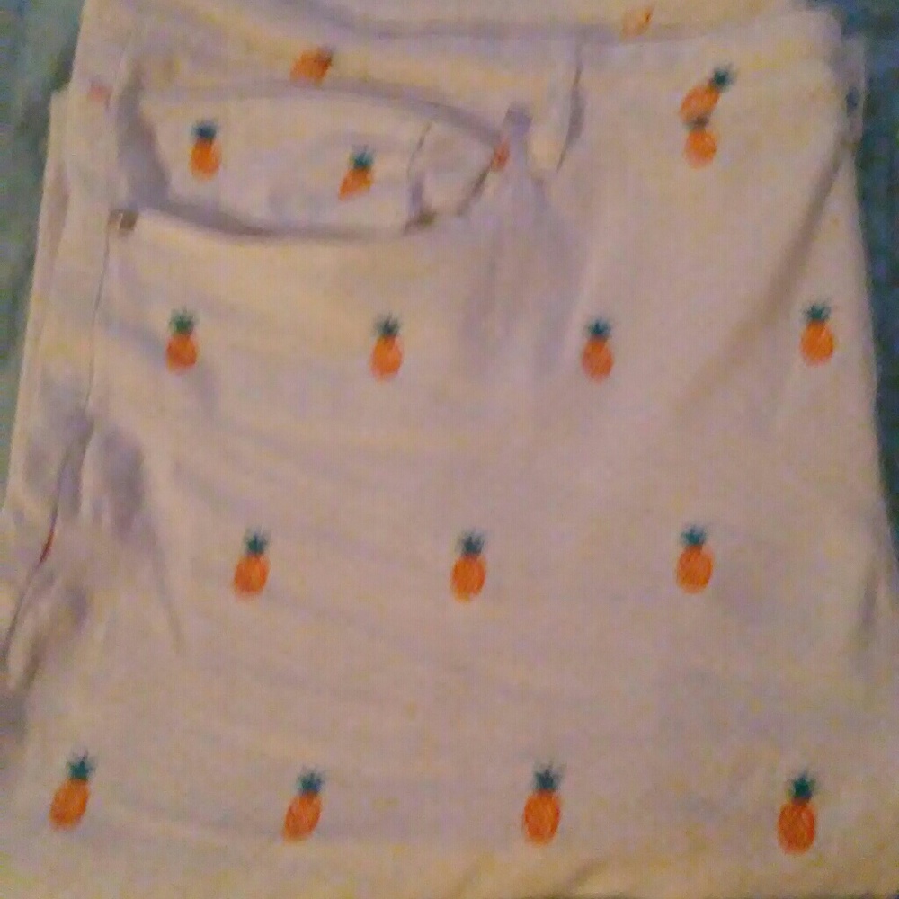 Pineapple Curvy Pants